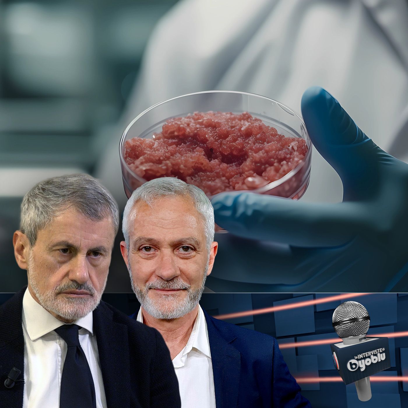 CARNE SINTETICA: VIETATA IN ITALIA MA PER QUANTO? - Gianni Alemanno, Enzo Pennetta episode artwork