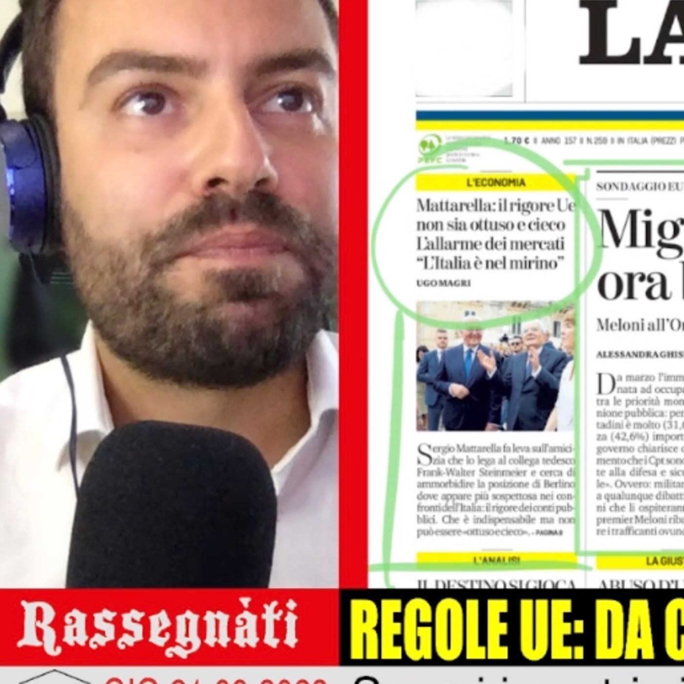 Regole UE: da che pulpito viene la predica - Rassegnàti 21/09/2023 episode artwork