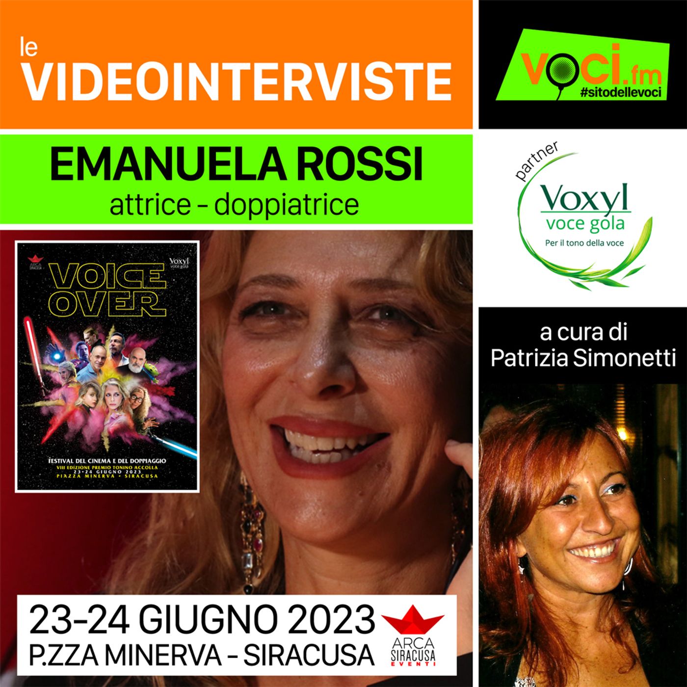 ANTEPRIMA PREMIO TONINO ACCOLLA 2023: EMANUELA ROSSI su VOCI.fm episode artwork