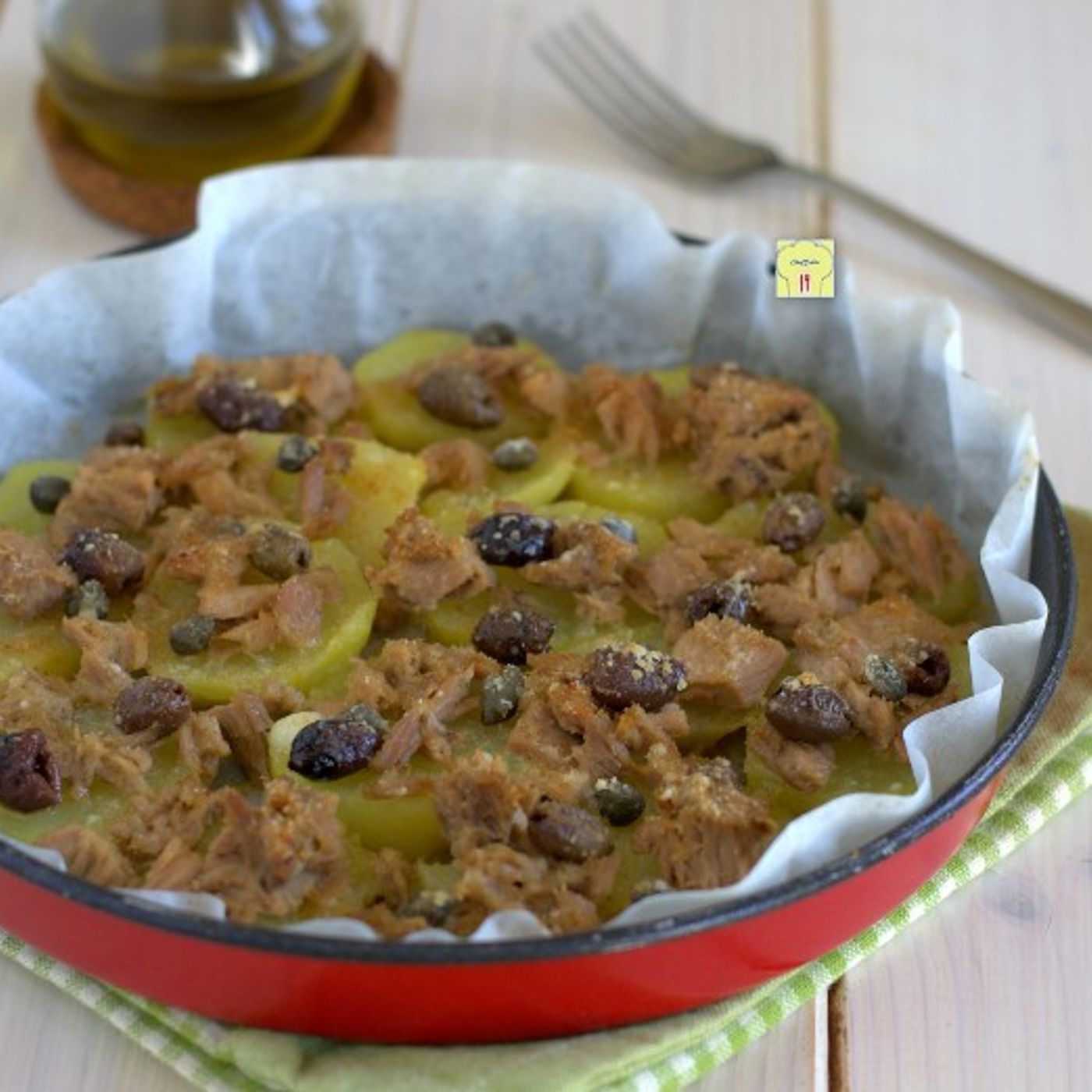 Patate gratinate tonno e olive episode artwork
