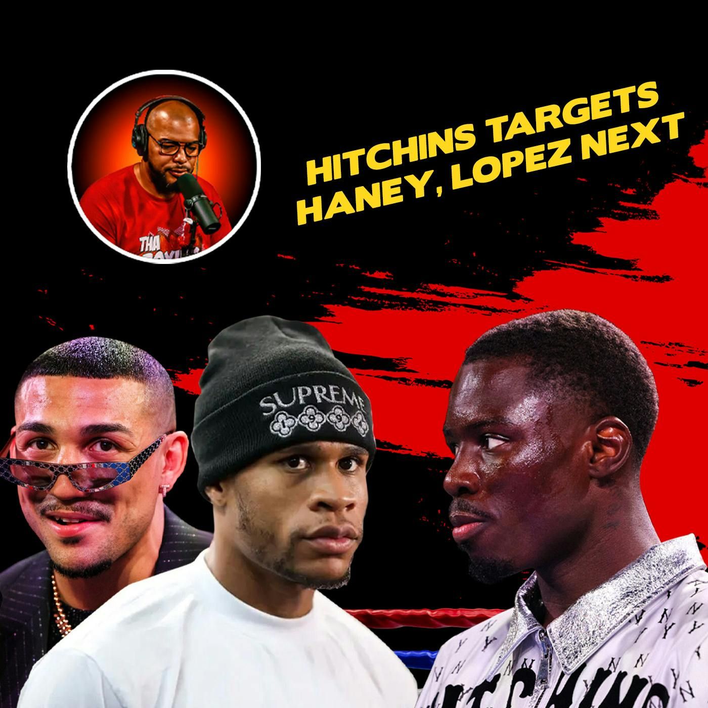 ☎️Hitchins Targets Haney, Lopez: Next Big Fight❓+ Weekend Recap episode artwork