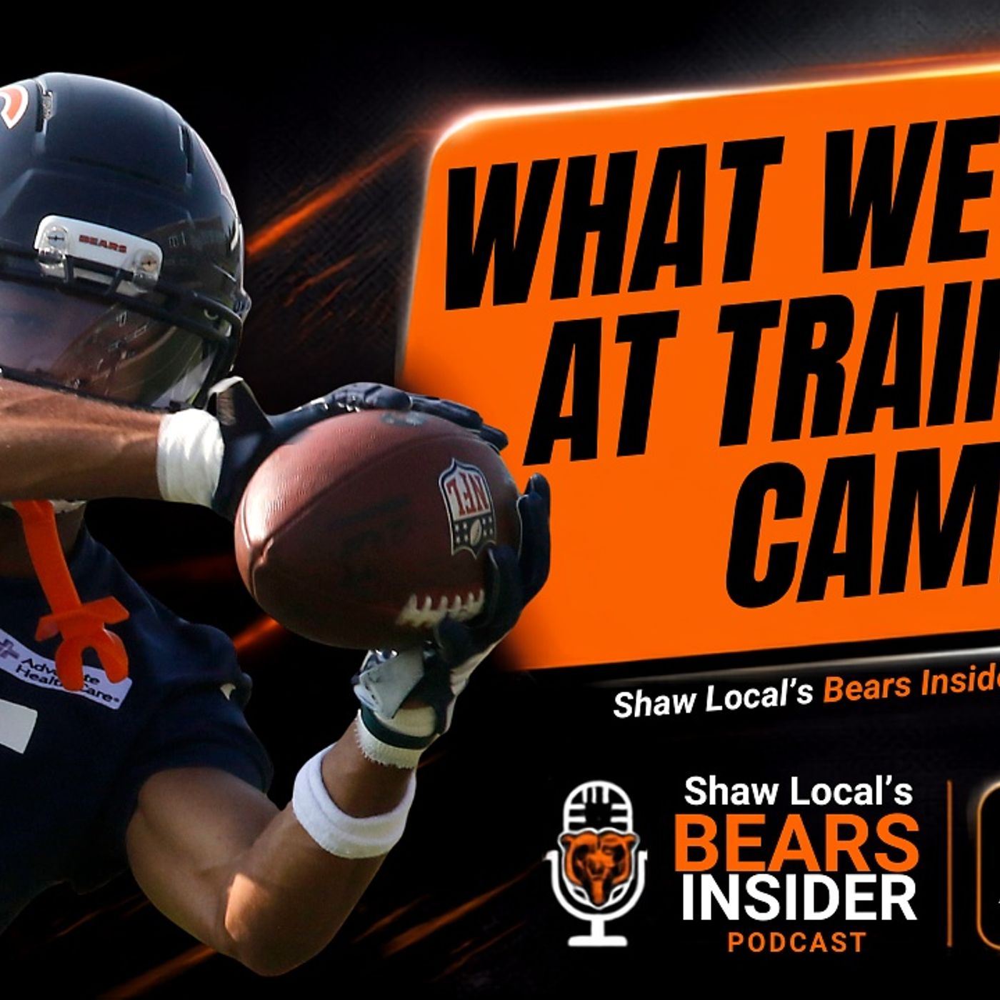 Bears Insider Podcast Episode 466: What we’ve learned a week after Chicago Bears training camp episode artwork