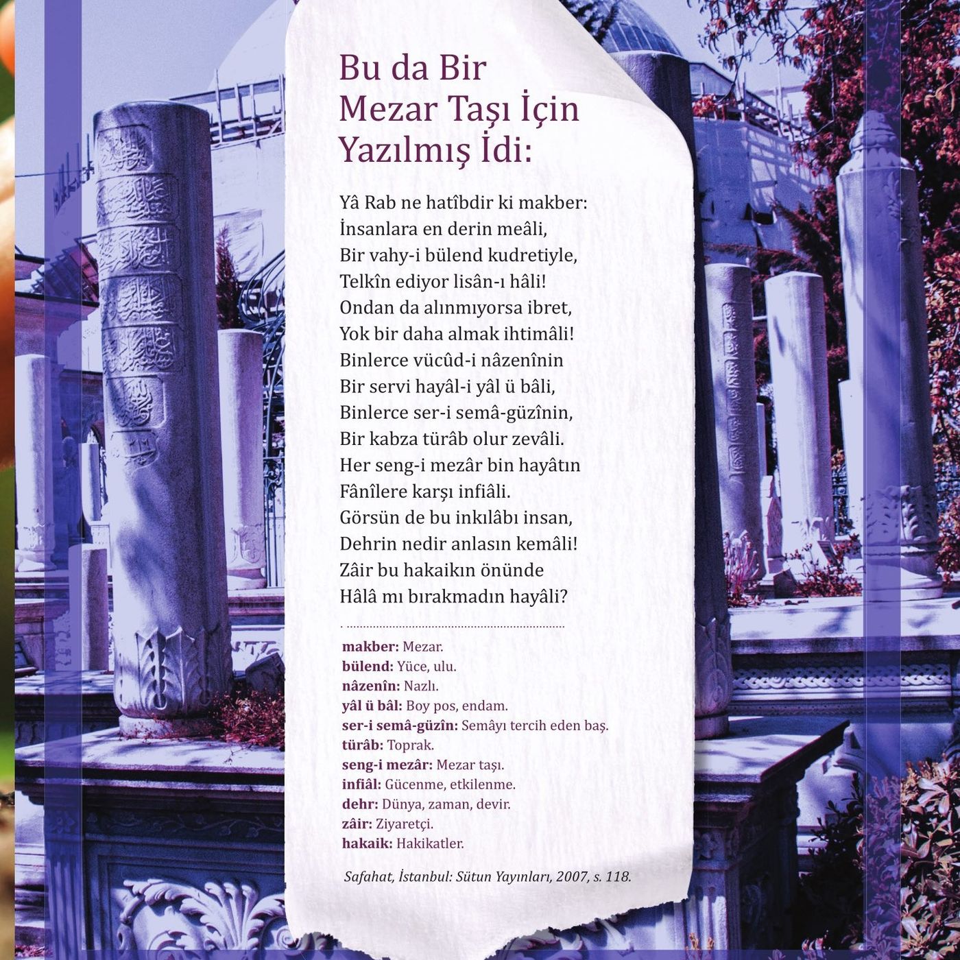 Bu da Bir Mezar Taşı İçin Yazılmış İdi: episode artwork