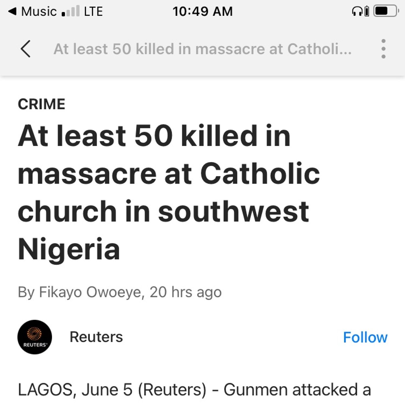 Joe Biden the Catholic doesn’t care about the Nigerians slaughtered because they can’t vote, he hates black people episode artwork