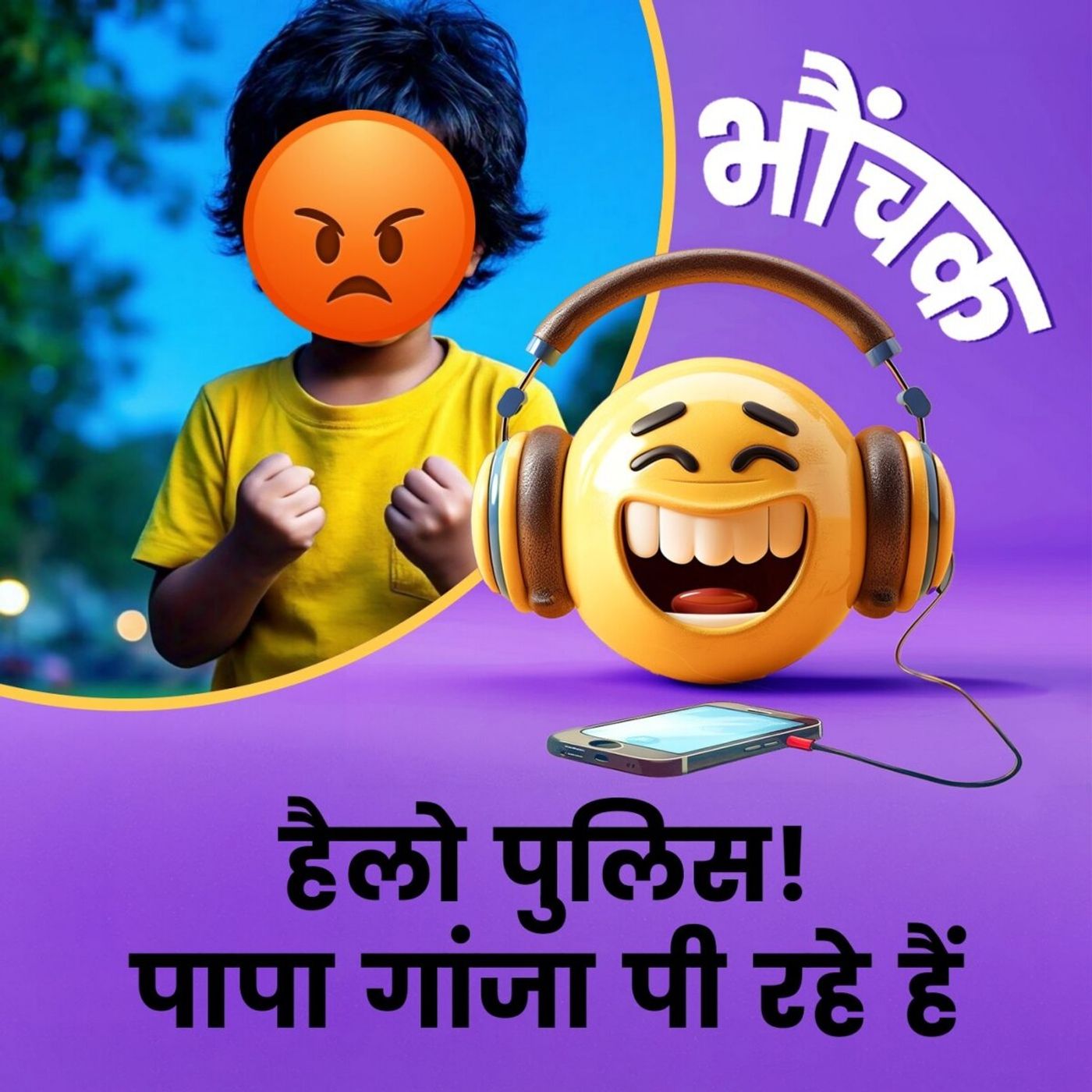 पापा से डांट खाकर बच्चे ने पुलिस में की शिकायत | भौंचक