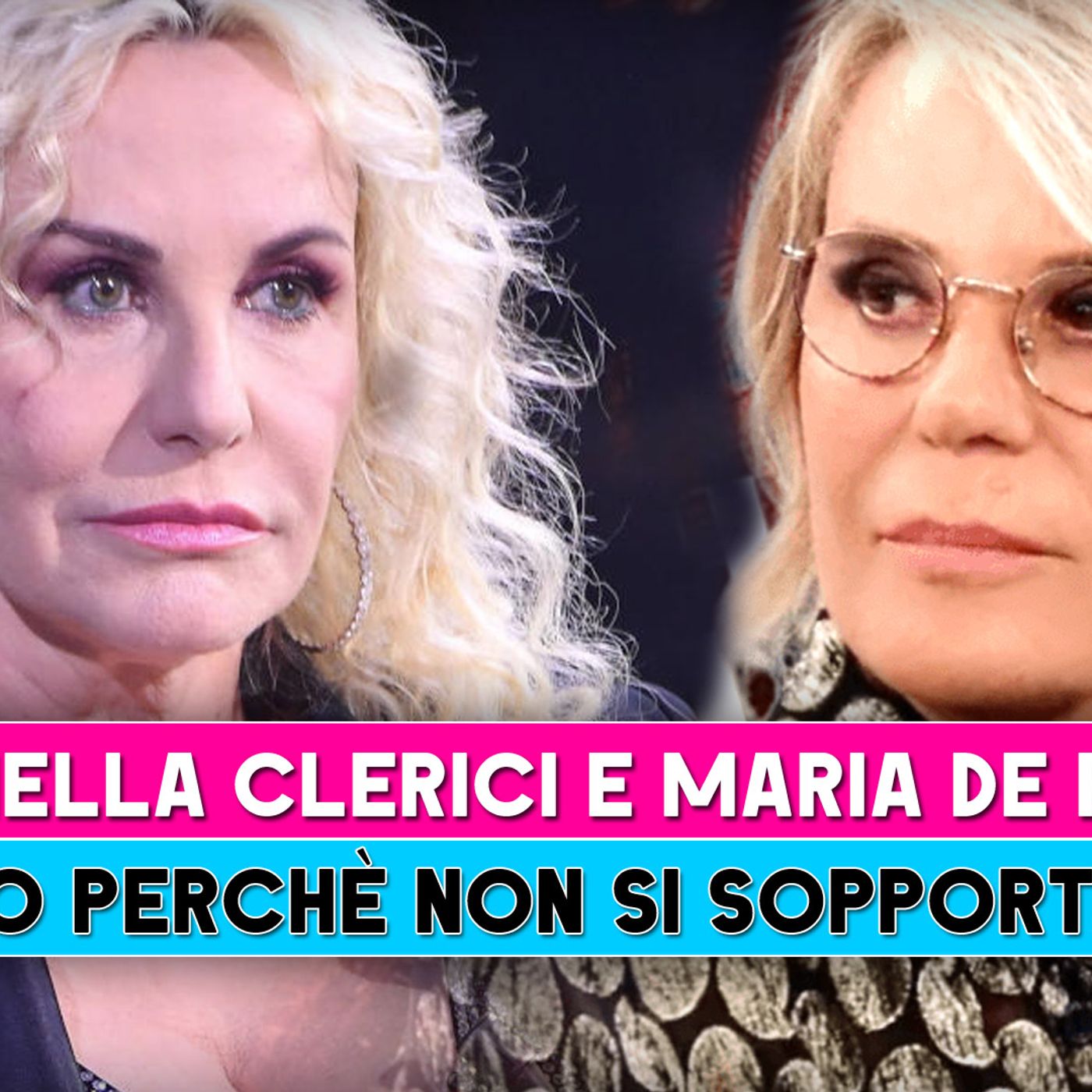 Maria De Filippi e Antonella Clerici: Ecco Perchè Non Si Sopportano!