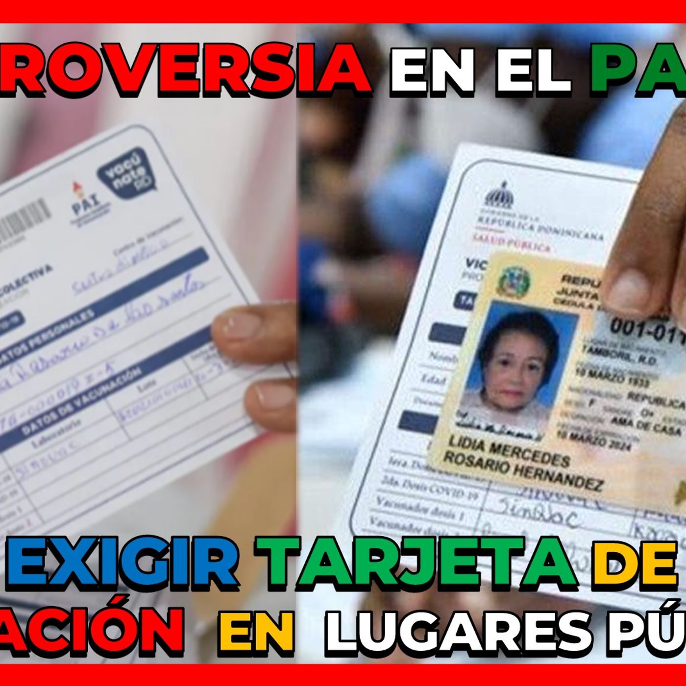 CONTROVERSIA EN REPÚBLICA DOMINICANA POR EXIGIR TARJETA DE VACUNACIÓN EN LUGARES PÚBLICOS episode artwork