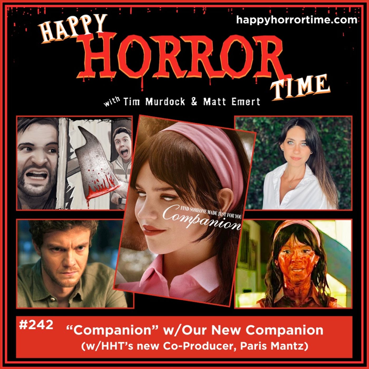 Ep 242: “Companion” w/Our New Companion (w/HHT’s new Co-Producer, Paris Mantz)