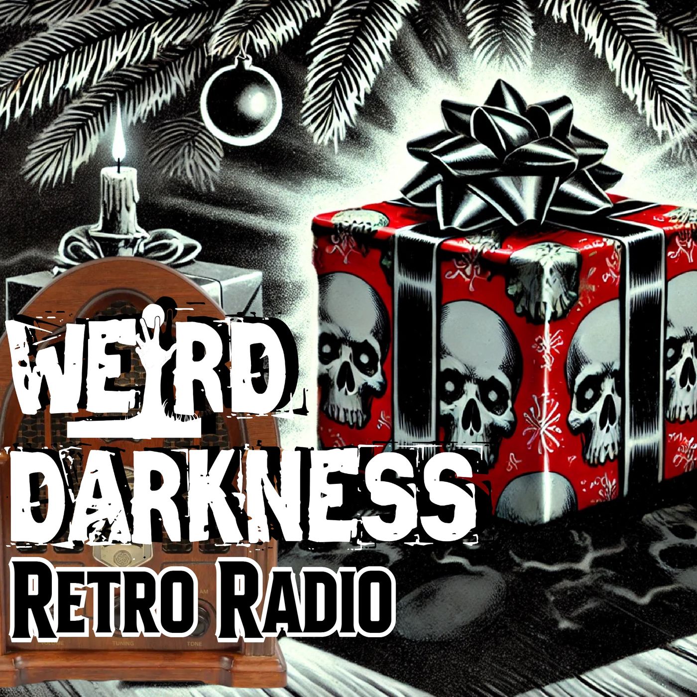 cover of episode Have Yourself a SCARY Little Christmas With These #RetroRadio Christmas Tales! #WeirdDarkness