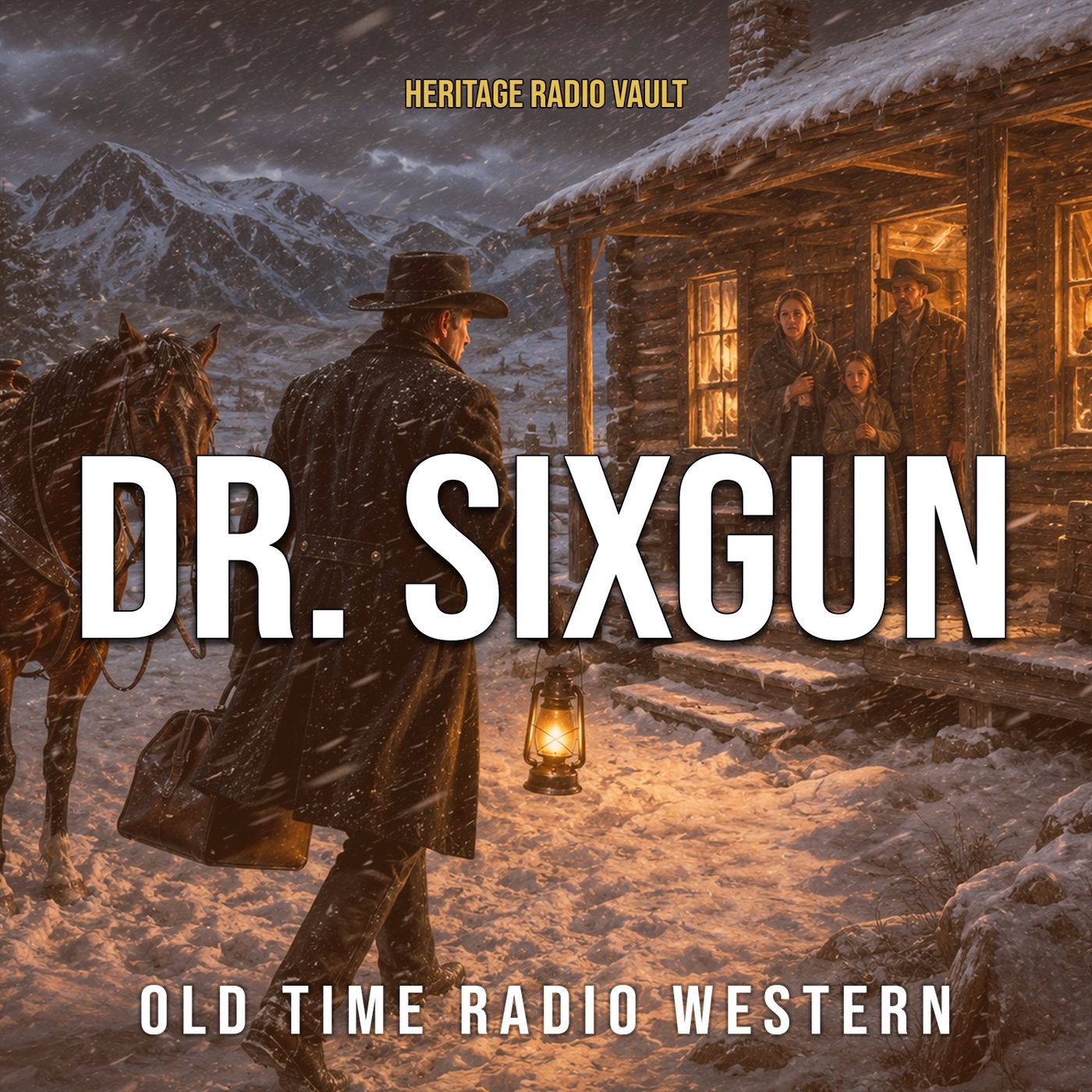 Dr. Sixgun - Old Time Radio Western podcast artwork