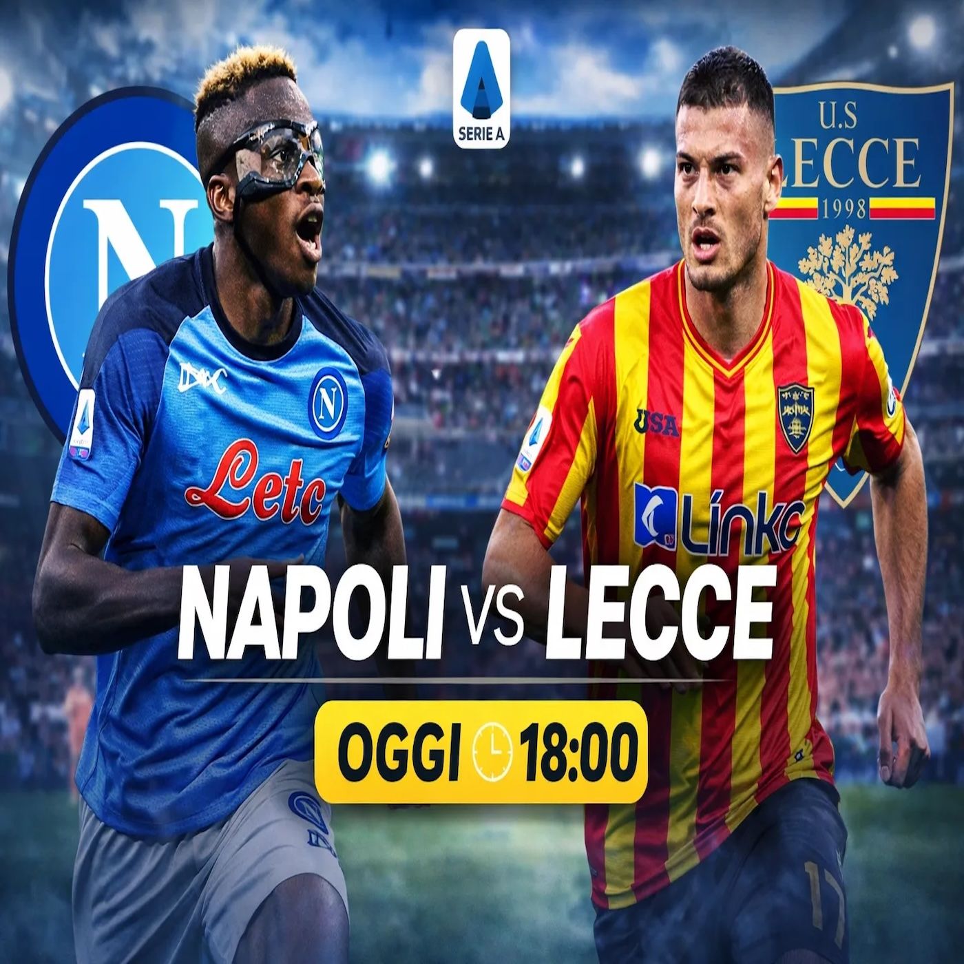 Napoli-Lecce oggi alle 18 dove vederla in TV e streaming episode artwork