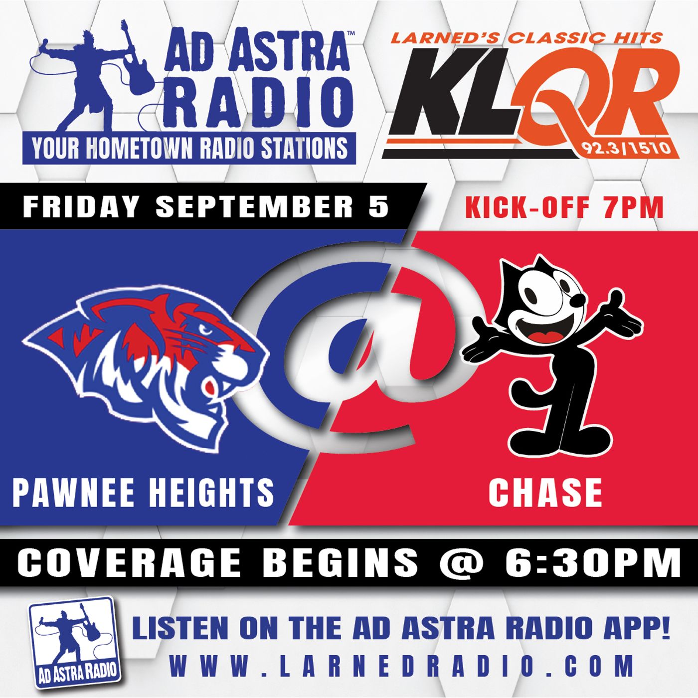 Pawnee Heights Tigers at Chase Cats Football (September 5, 2025) episode artwork