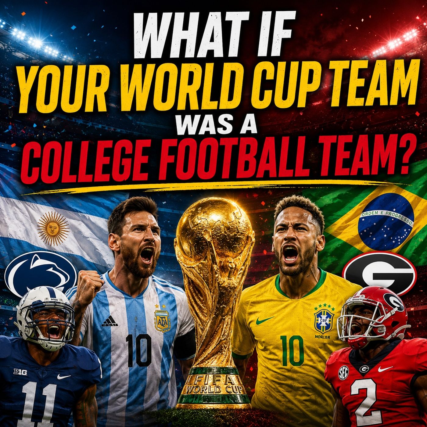 What If Your World Cup Team Was A College Football Team? episode artwork