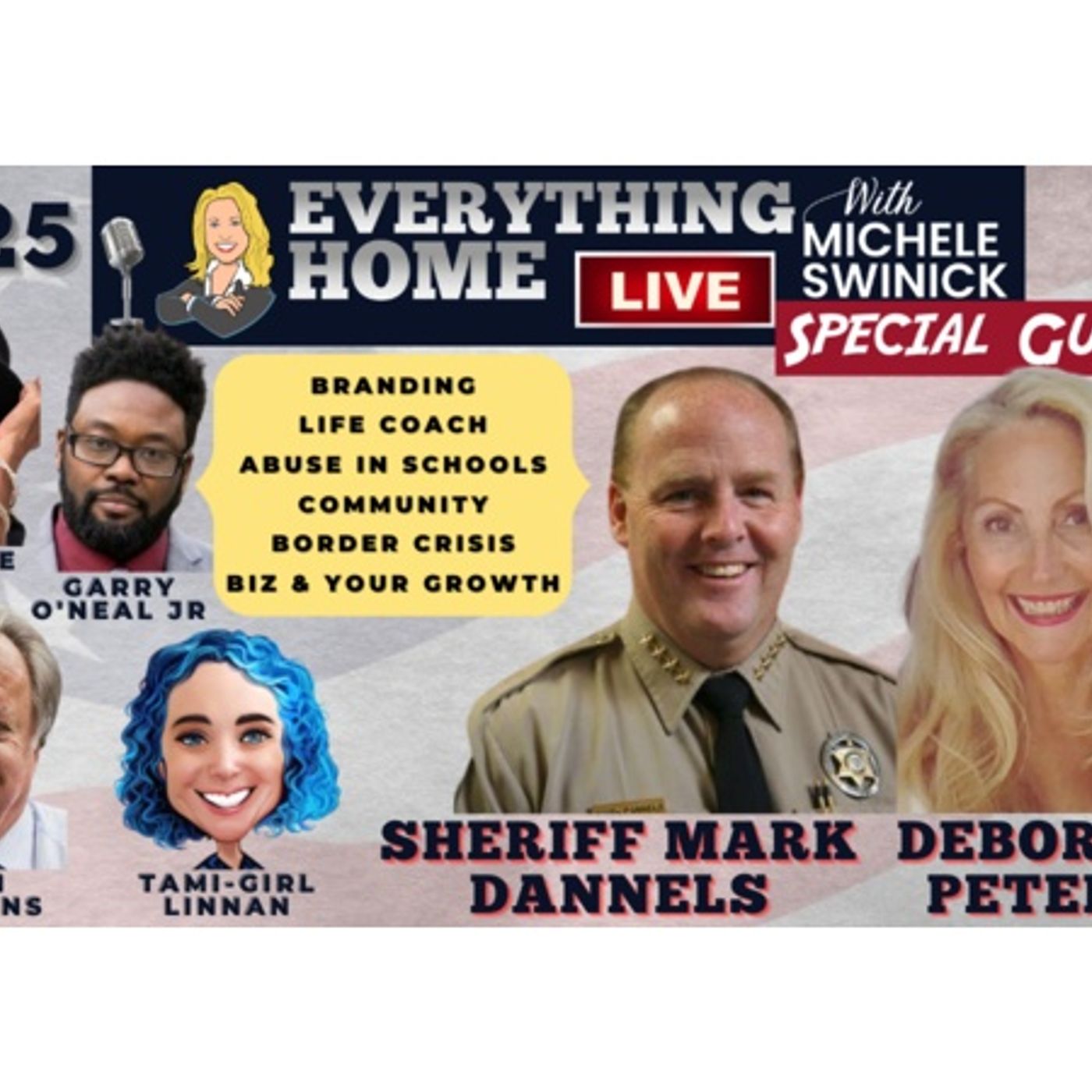 225 LIVE: Branding, Life Coach, Schools, Community, Border Crisis, Biz Growth episode artwork