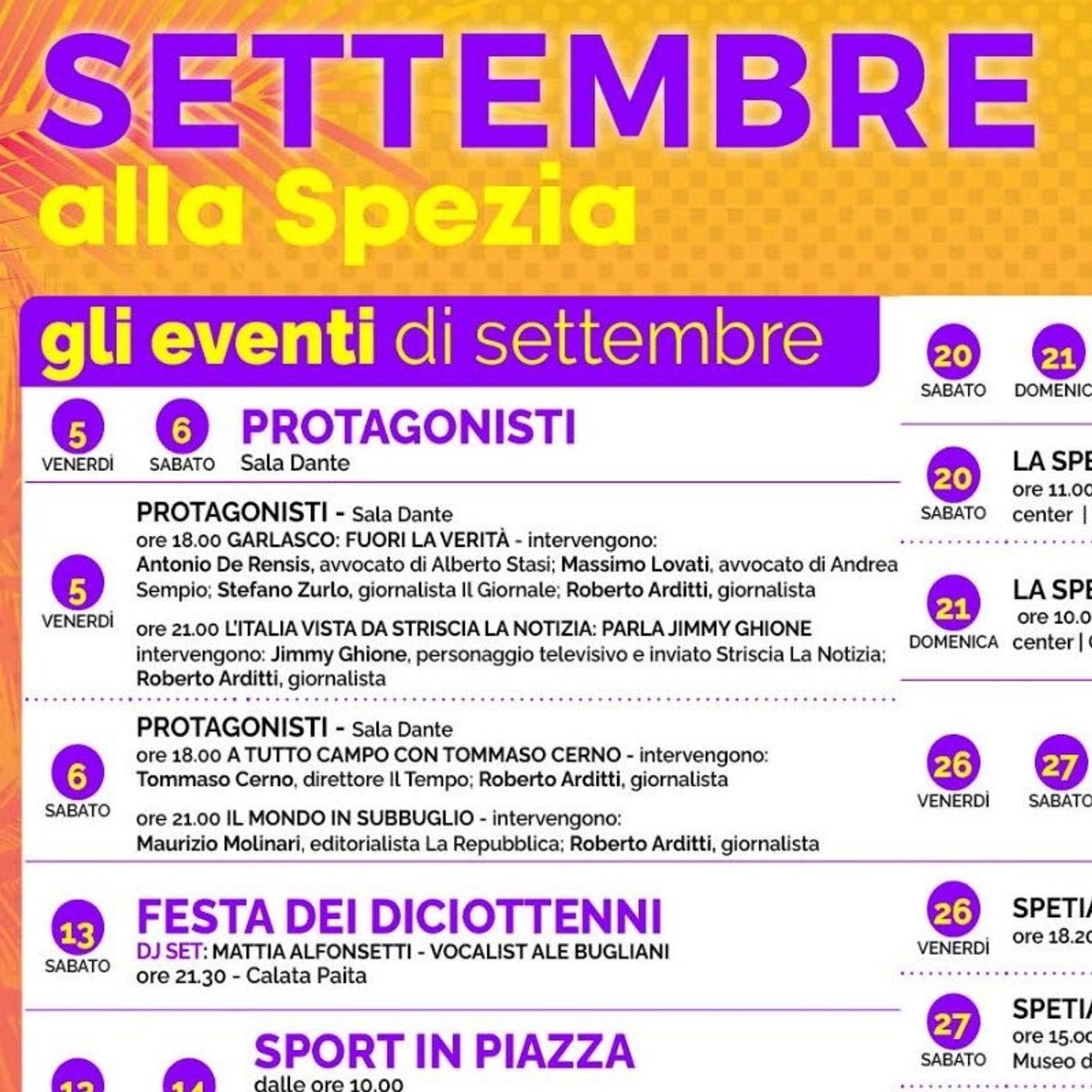 Eventi Settembre La Spezia: Pierluigi Peracchini (Le Esaurite - 30 Agosto 2025) episode artwork