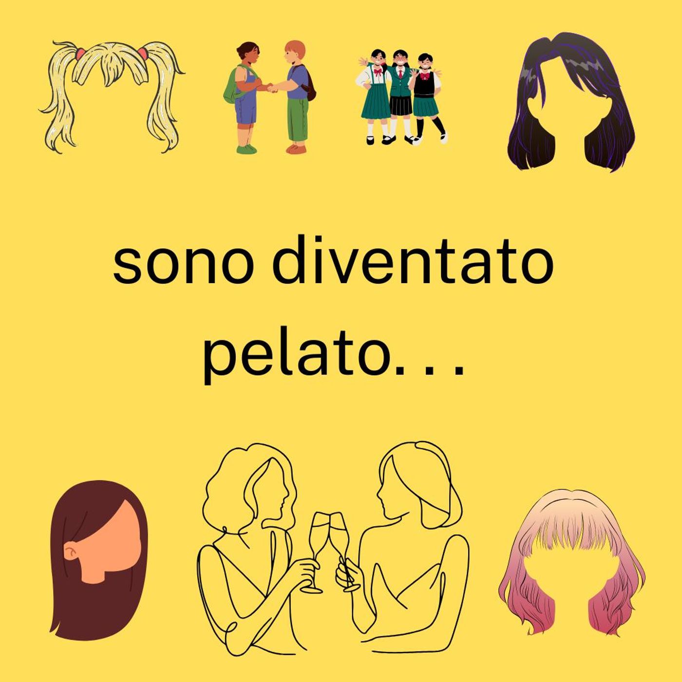 #Inviati sono diventato pelato…