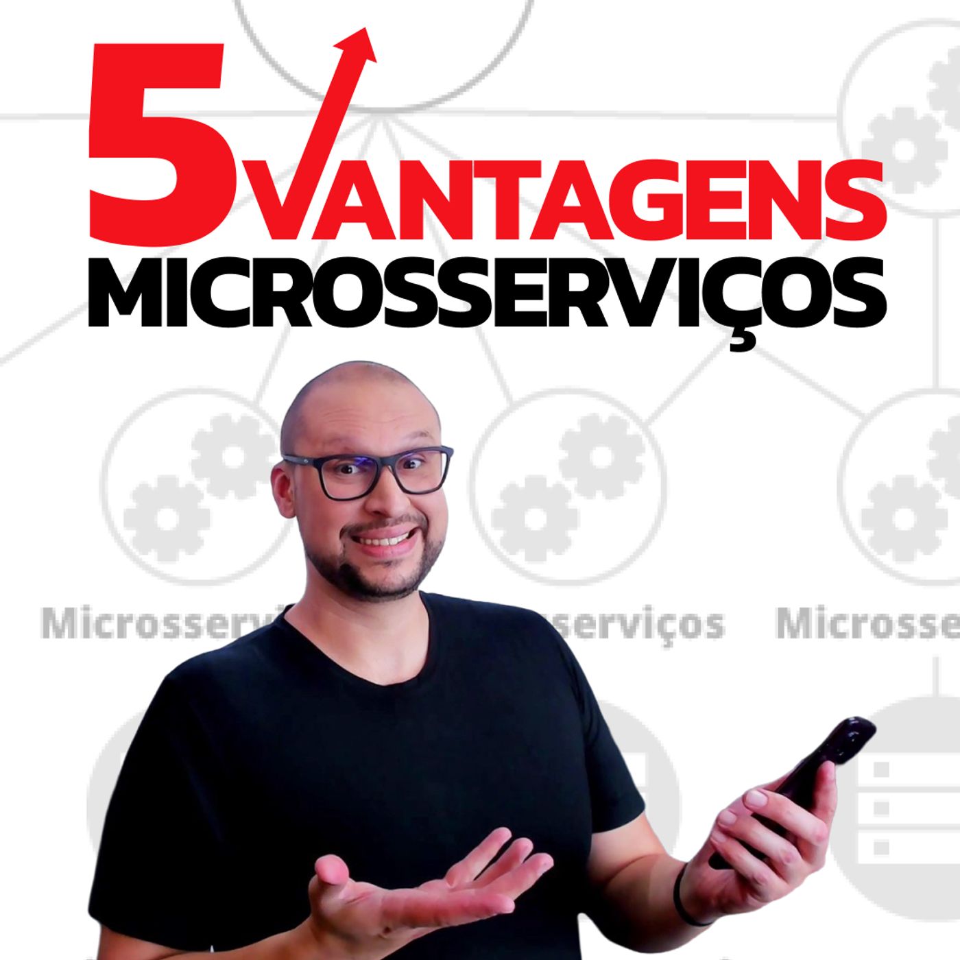 TOP 5 vantagens de uma Arquitetura orientada a Microsserviços episode artwork