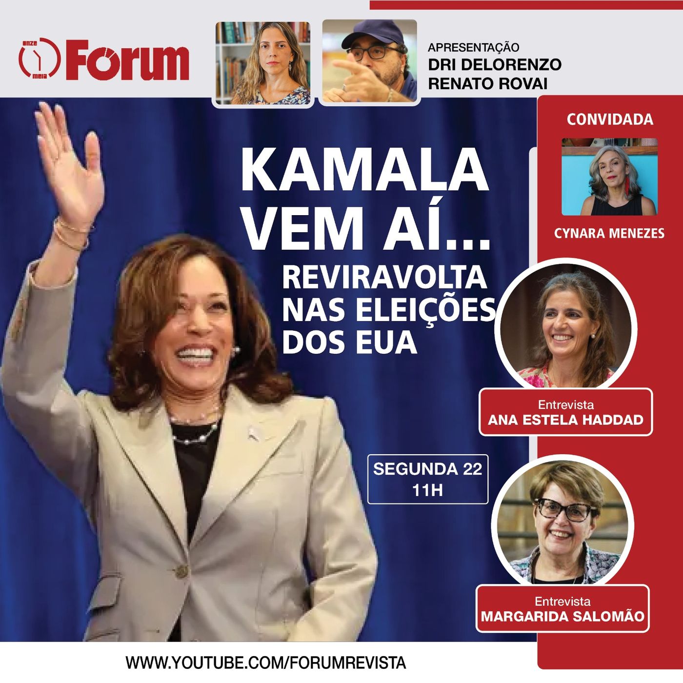 Eleições EUA: Kamala vai derrotar Trump? | Comício de Bolsonaro é um fiasco | 22.07.24 episode artwork