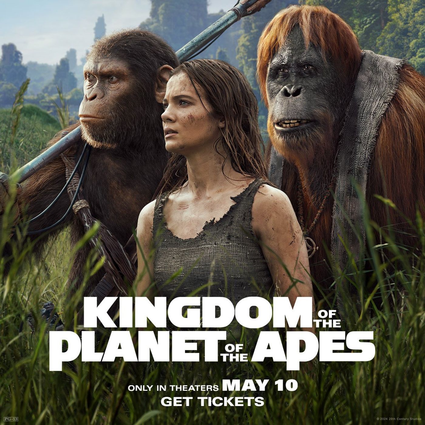 Freya Allan talks acting career, #KingdomofthePlanetoftheApes on #ConversationsLIVE ~ @apesmovies @20thcentury #freyaallan episode artwork
