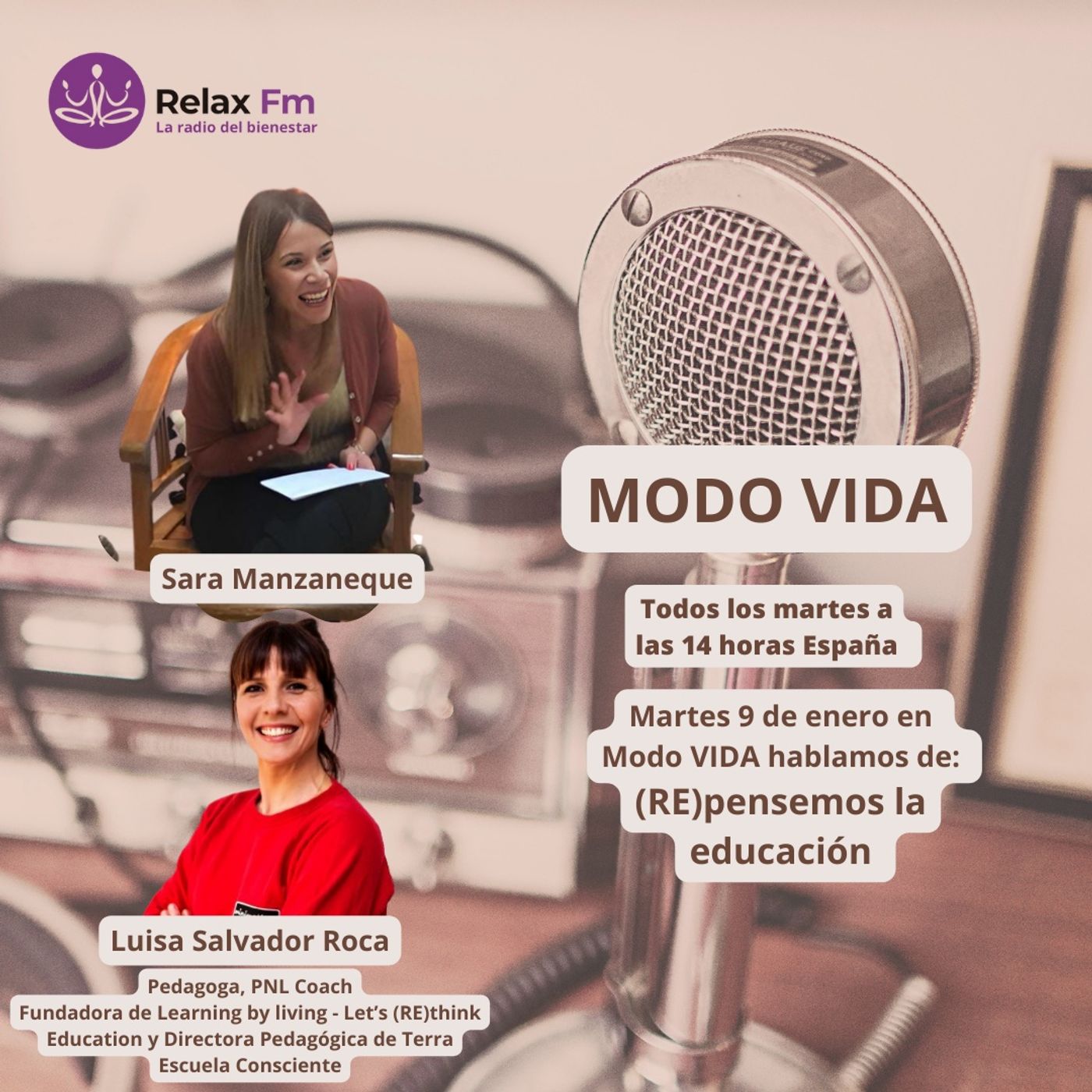 Portada de Modo Vida con Sara Manzaneque