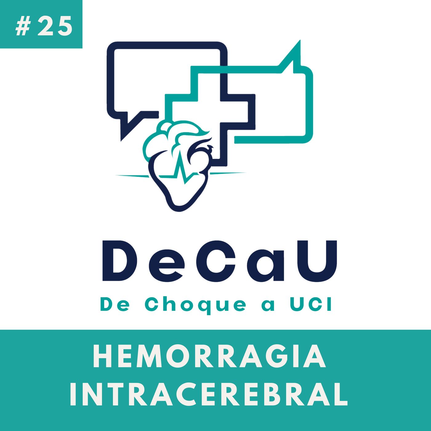 Episodio 25. Hemorragia Intracerebral #Stroke episode artwork