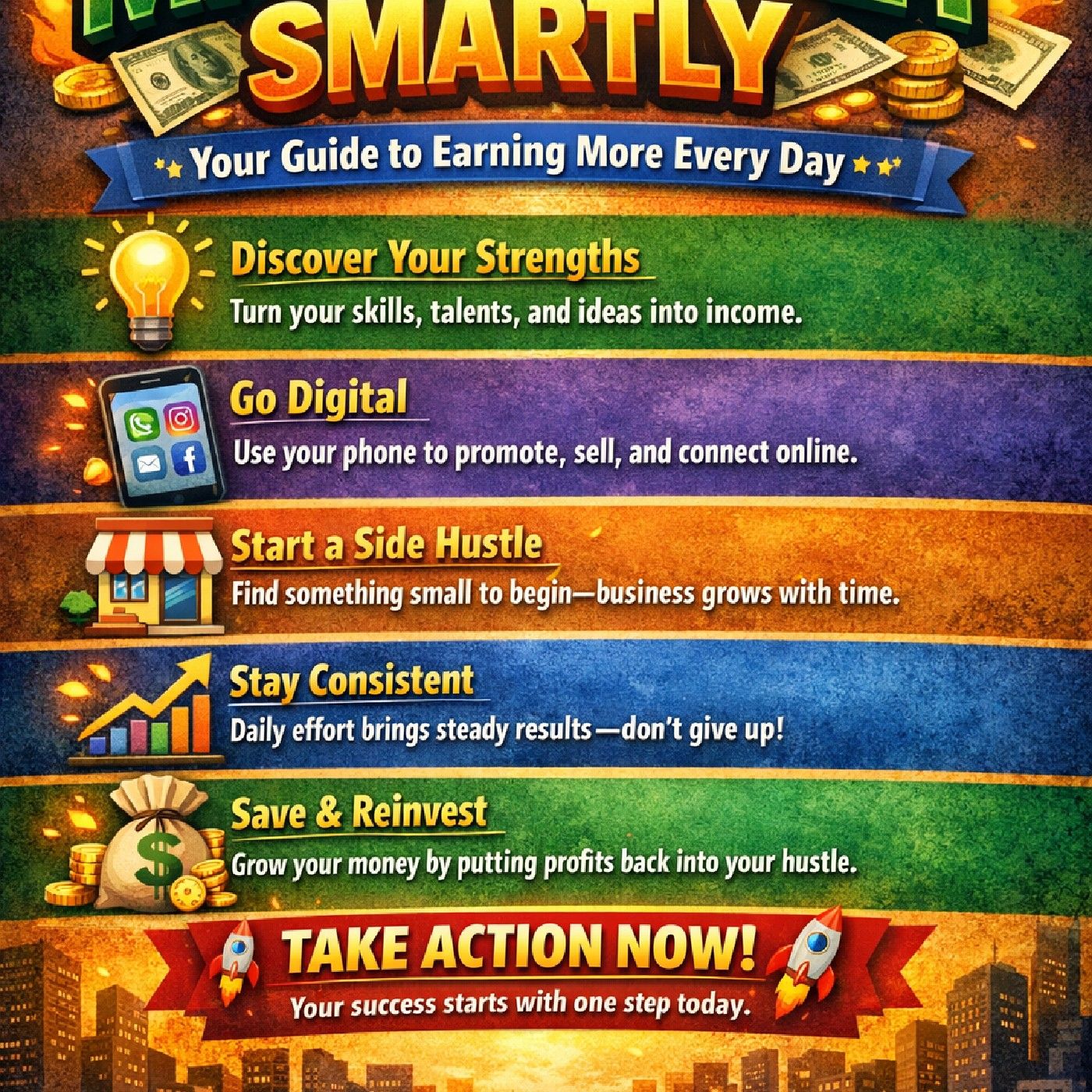 Tips in making money