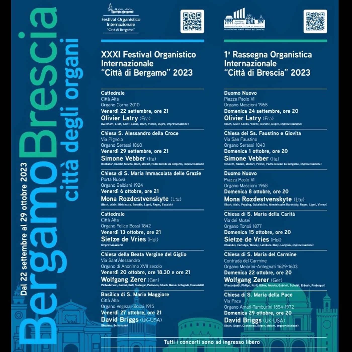 Bergamo Brescia città degli organi: intervista a don Roberto Soldati e Claudia Franceschini  -  7 settembre 2023 episode artwork