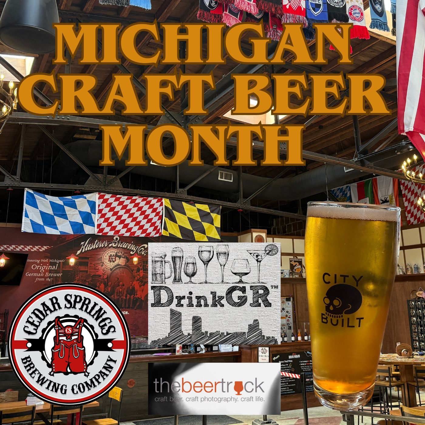 Michigan Craft Beer Month: City Built, Cedar Springs, Kusterer, DrinkGR, The Beer Truck (July 11-12, 2026) episode artwork