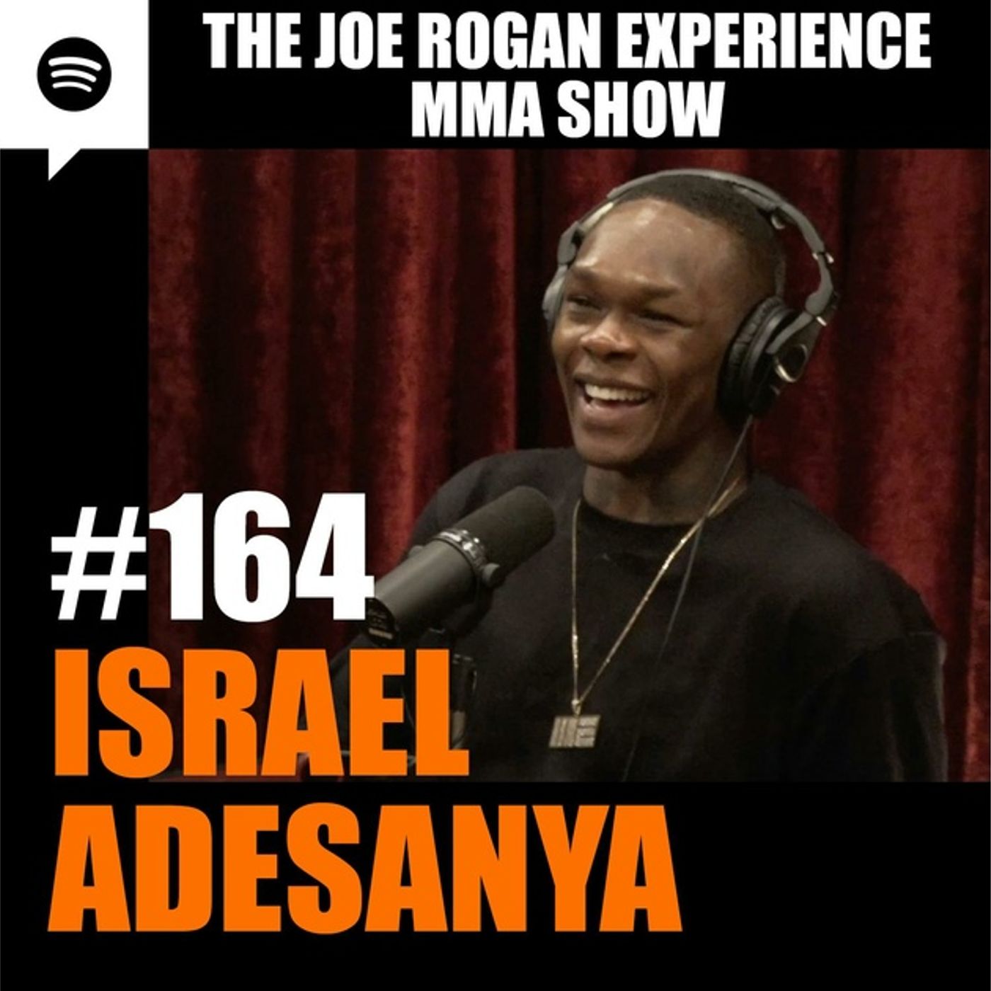 JRE MMA Show _164 with Israel Adesanya(M4A_128K) episode artwork