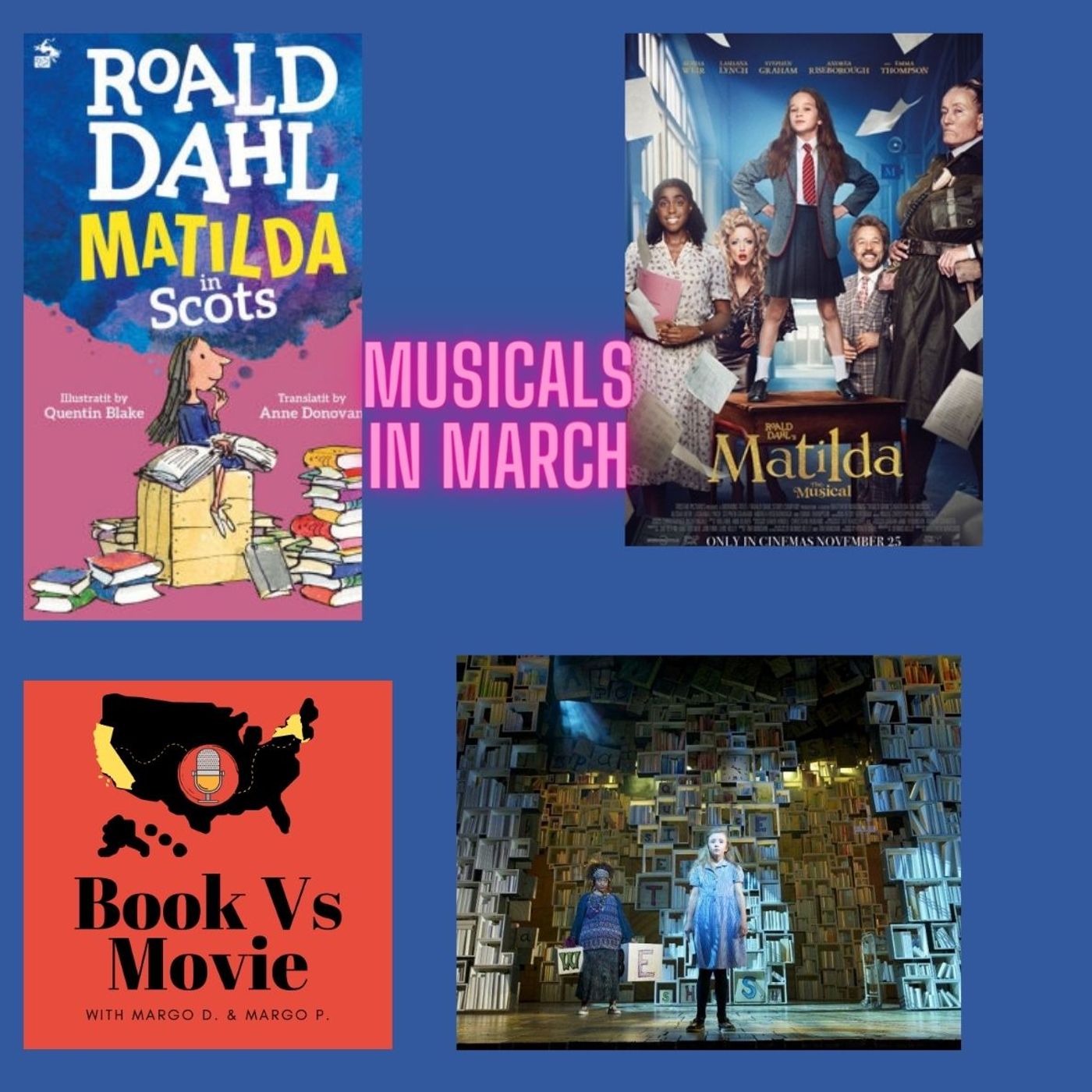 Matilda: The Musical (2022)  Emma Thompson, Alisha Weir, Roald Dahl, & Tim Minchin