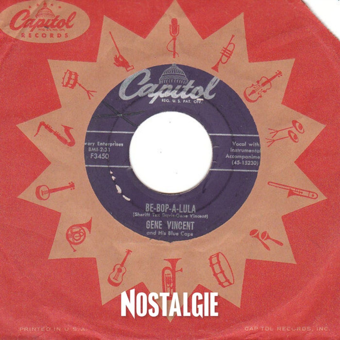 Gene Vincent : Be Bop A Lula (1956)