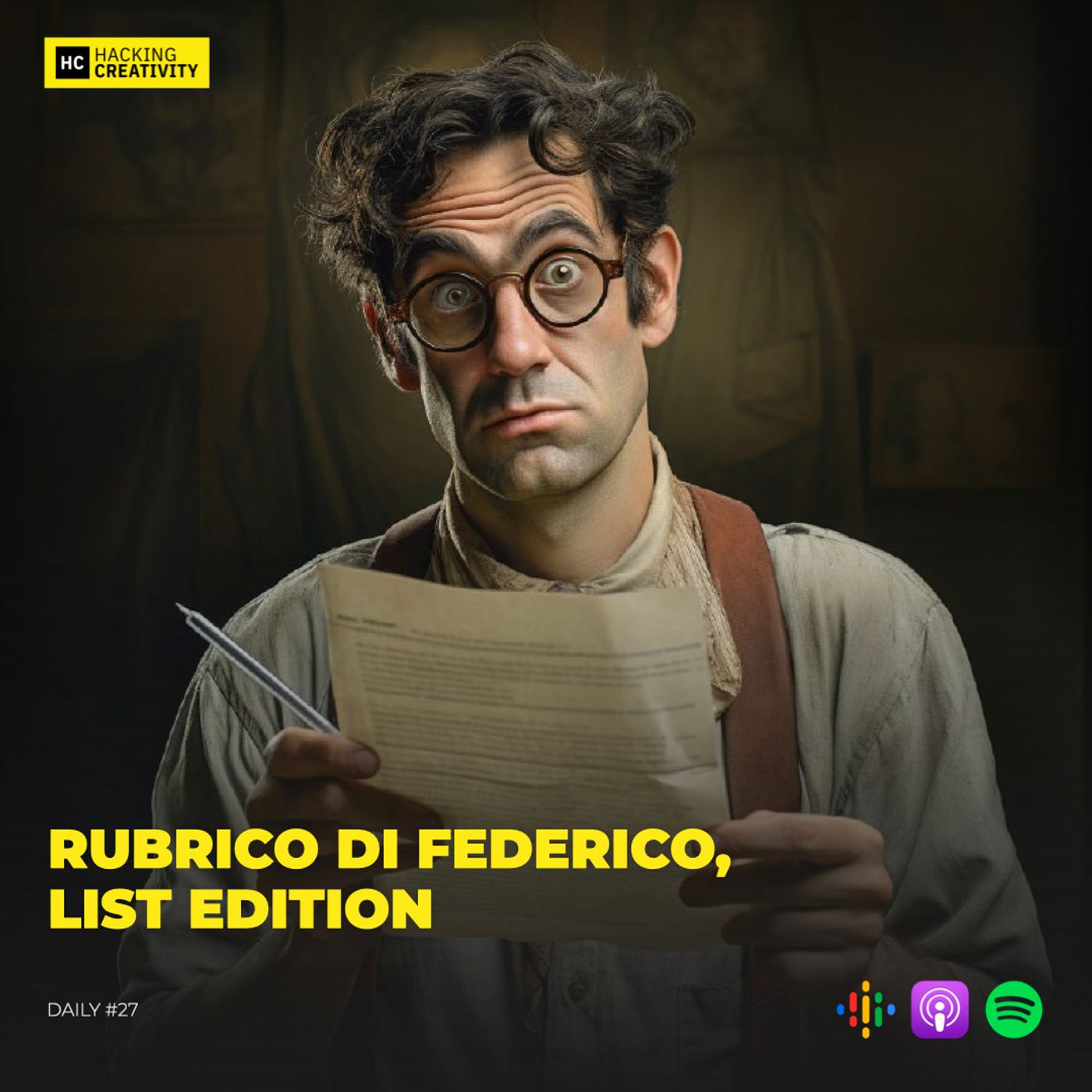 197 - Rubrico di Federico, list edition (DAILY)