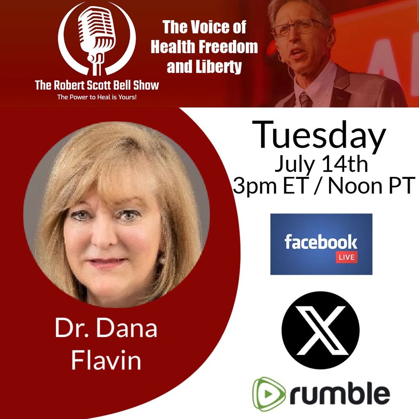 RFK Jr. Ends EUA - Not Liability Protection, Prof. Dr. Dana Flavin, Foundation for Collaborative Medicine and Research, Cancer Surge - The R episode artwork
