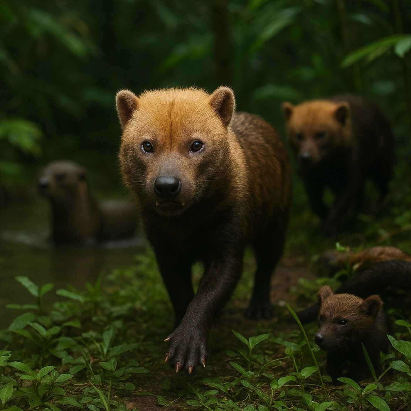 The Enigmatic Amazonian Bush Dog