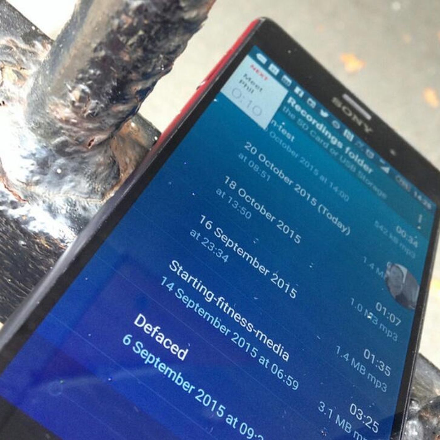 Making direct audio messages natively episode artwork
