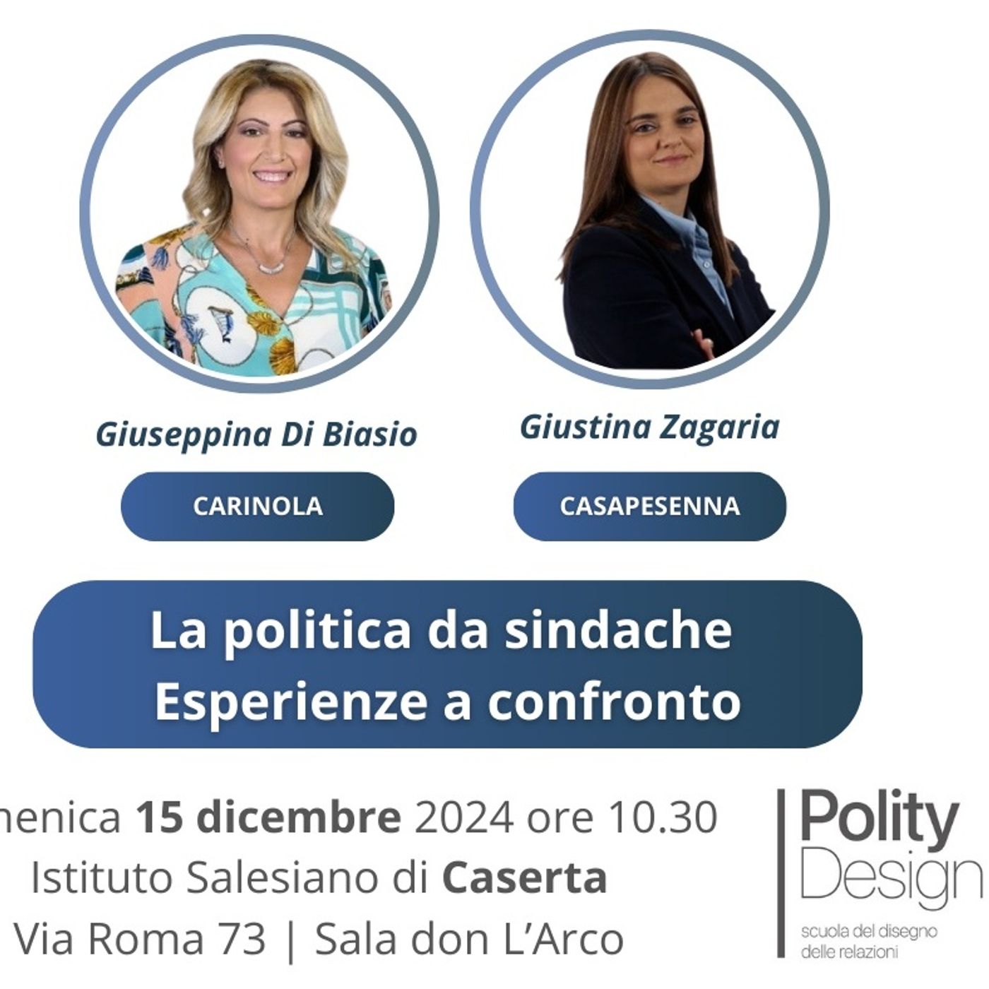 La politica da sindache. Esperienze a confronto - Con Giuseppina Di Biasio e Giustina Zagaria episode artwork
