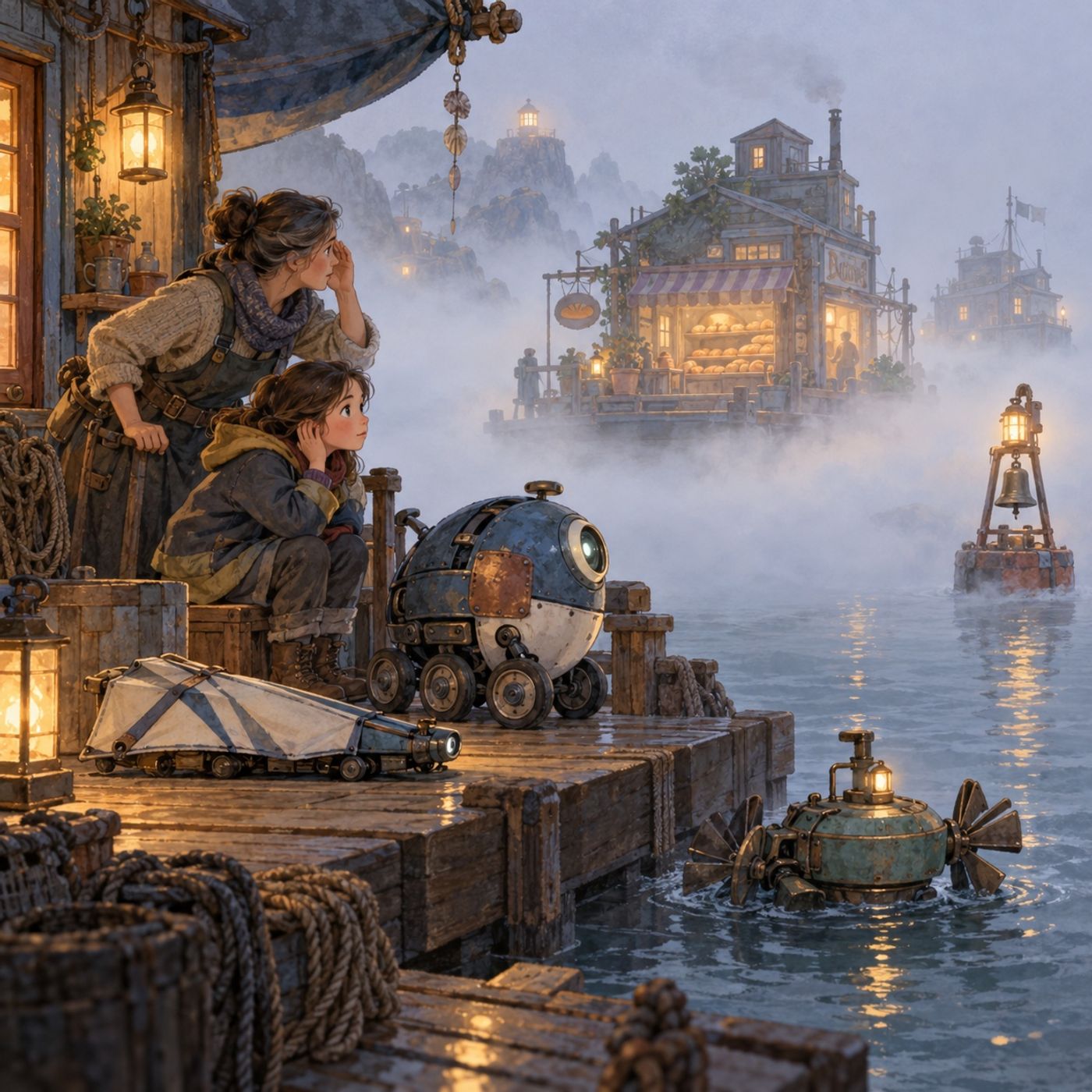 The Fleet in the Fog