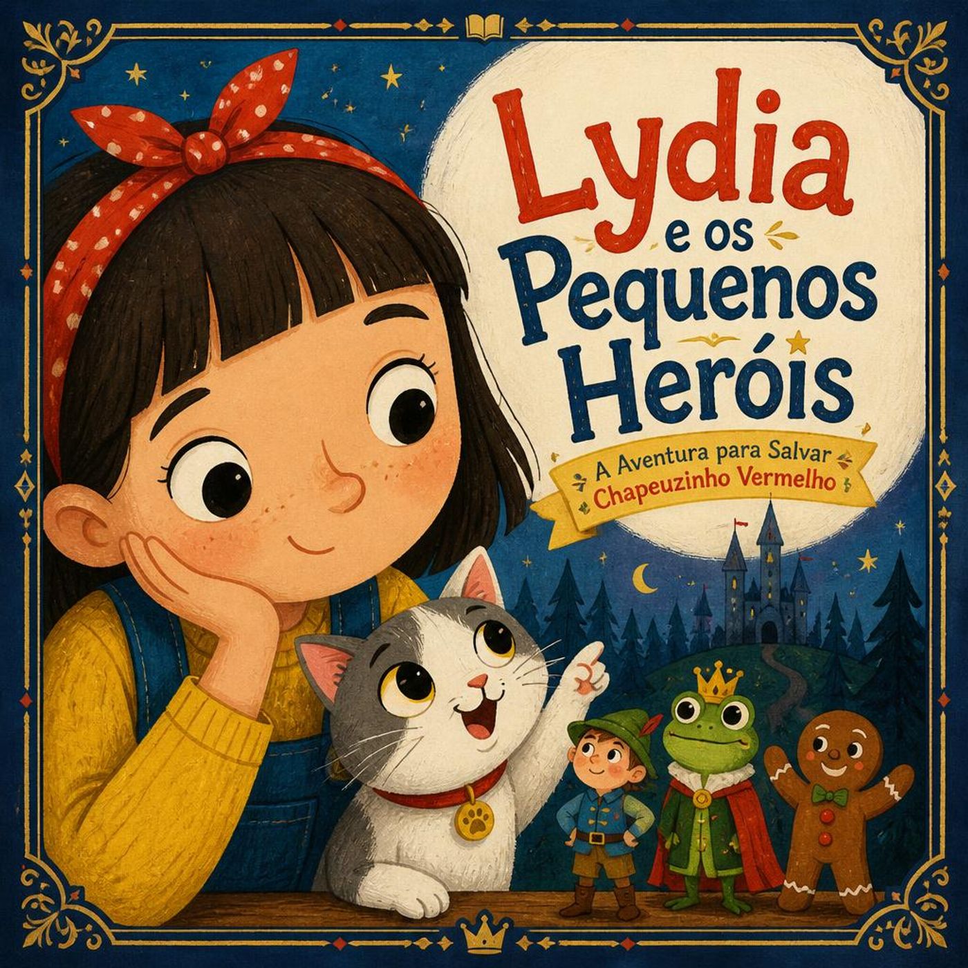 Lydia e o Resgate da Chapeuzinho Vermelho ｜ Conto infantil