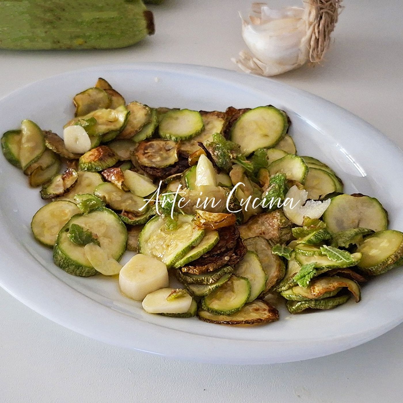 Concia di zucchine (tipo scapece): ricetta romana