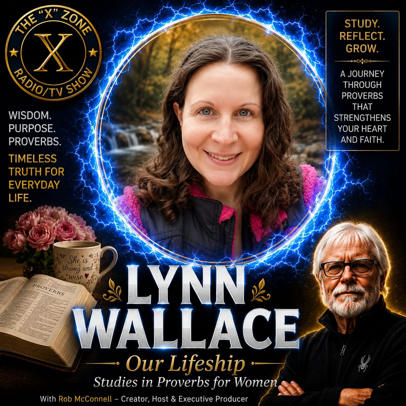 Rob McConnell Interviews - LYNN WALLACE - Our Lifeship - Studies in Proverbs for Women episode artwork