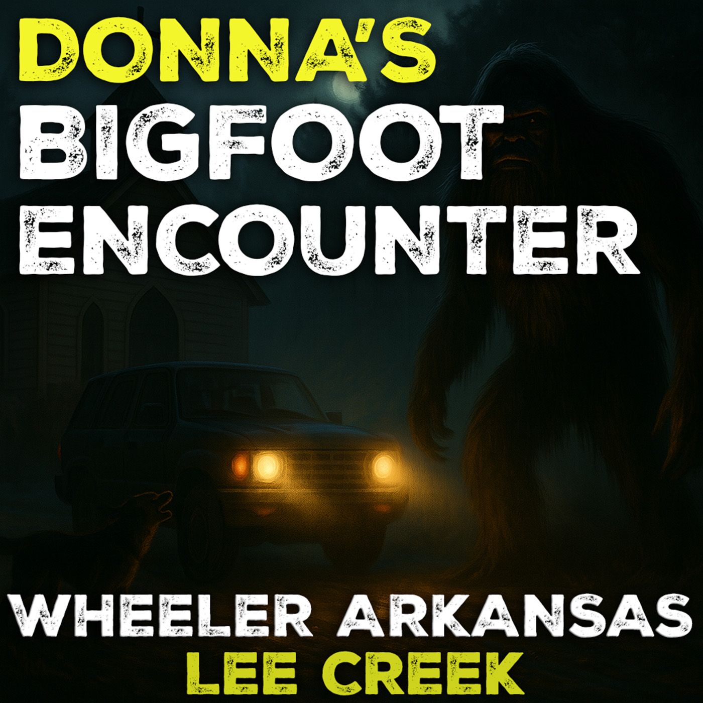 DONNA'S BIGFOOT ENCOUNTER FROM WHEELER ARKANSAS (LEE CREEK) It Roared Like a Monster