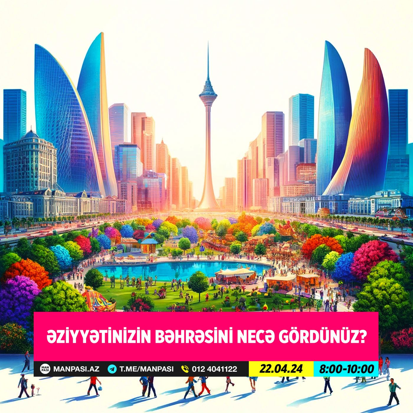 Əziyyətinizin bəhrəsini necə gördünüz? 22.04.2024