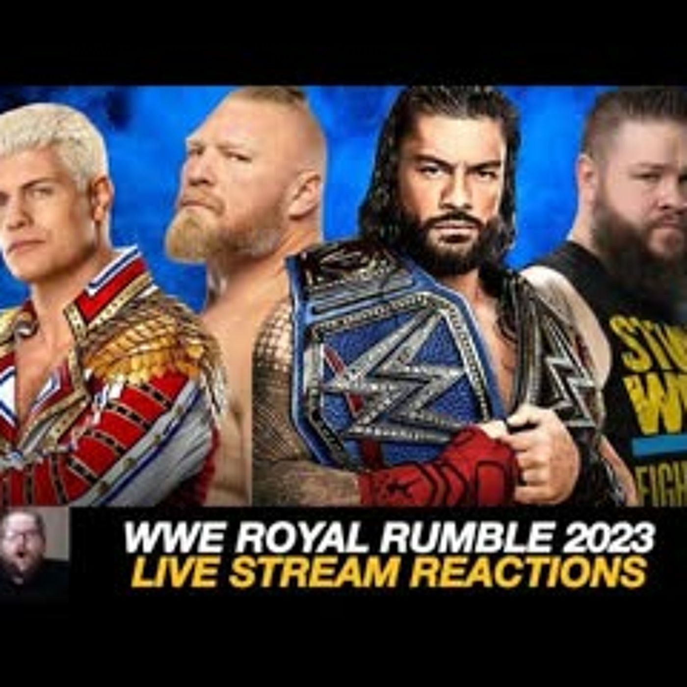 WWE Royal Rumble 2023 LIVESTREAM REACTIONS | 2023 WWE Royal Rumble episode artwork