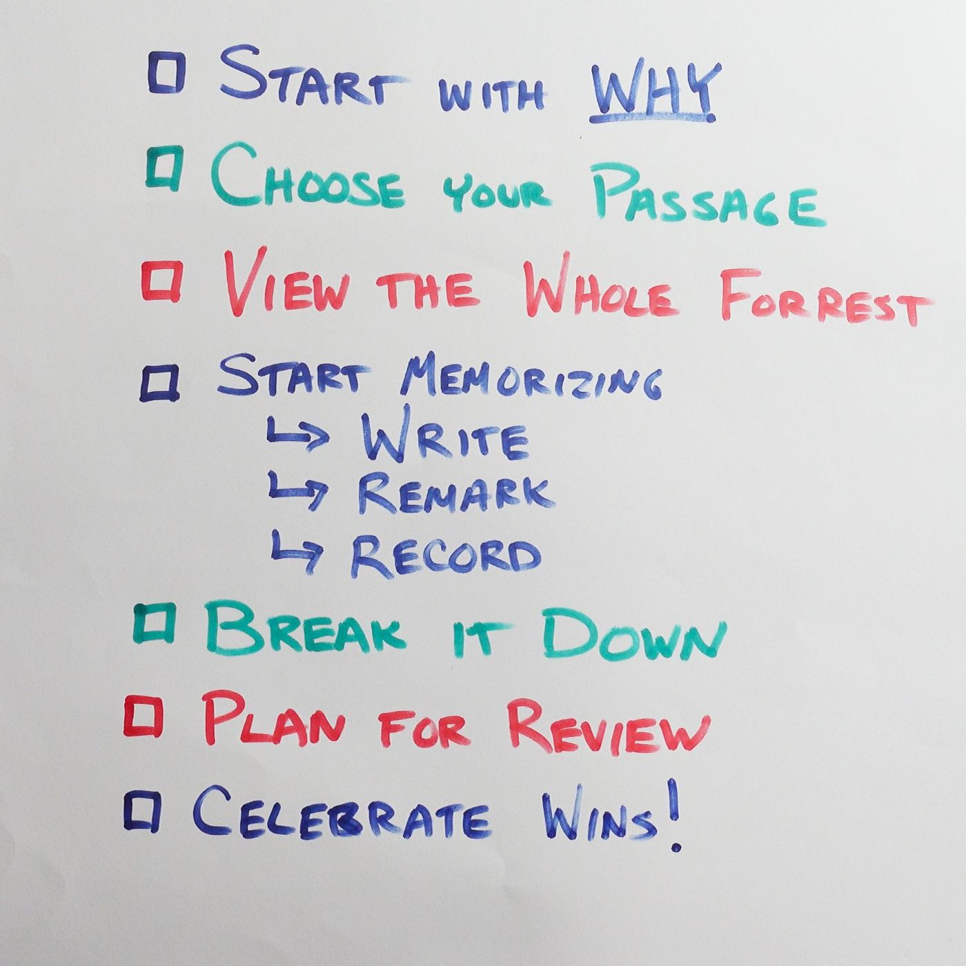 How to Memorize a Full Book of the Bible | 7 Step Checklist