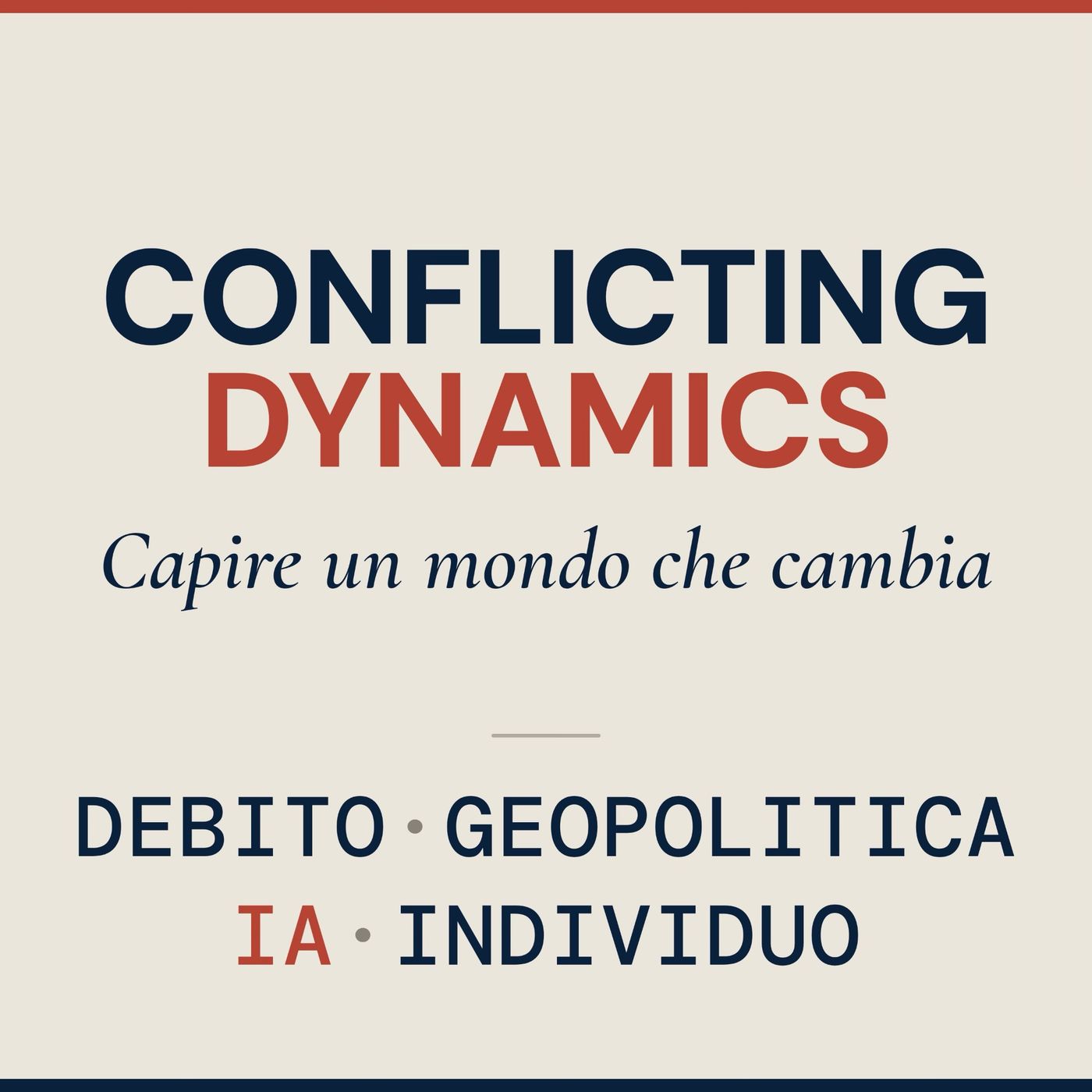 Copertina di Conflicting Dynamics