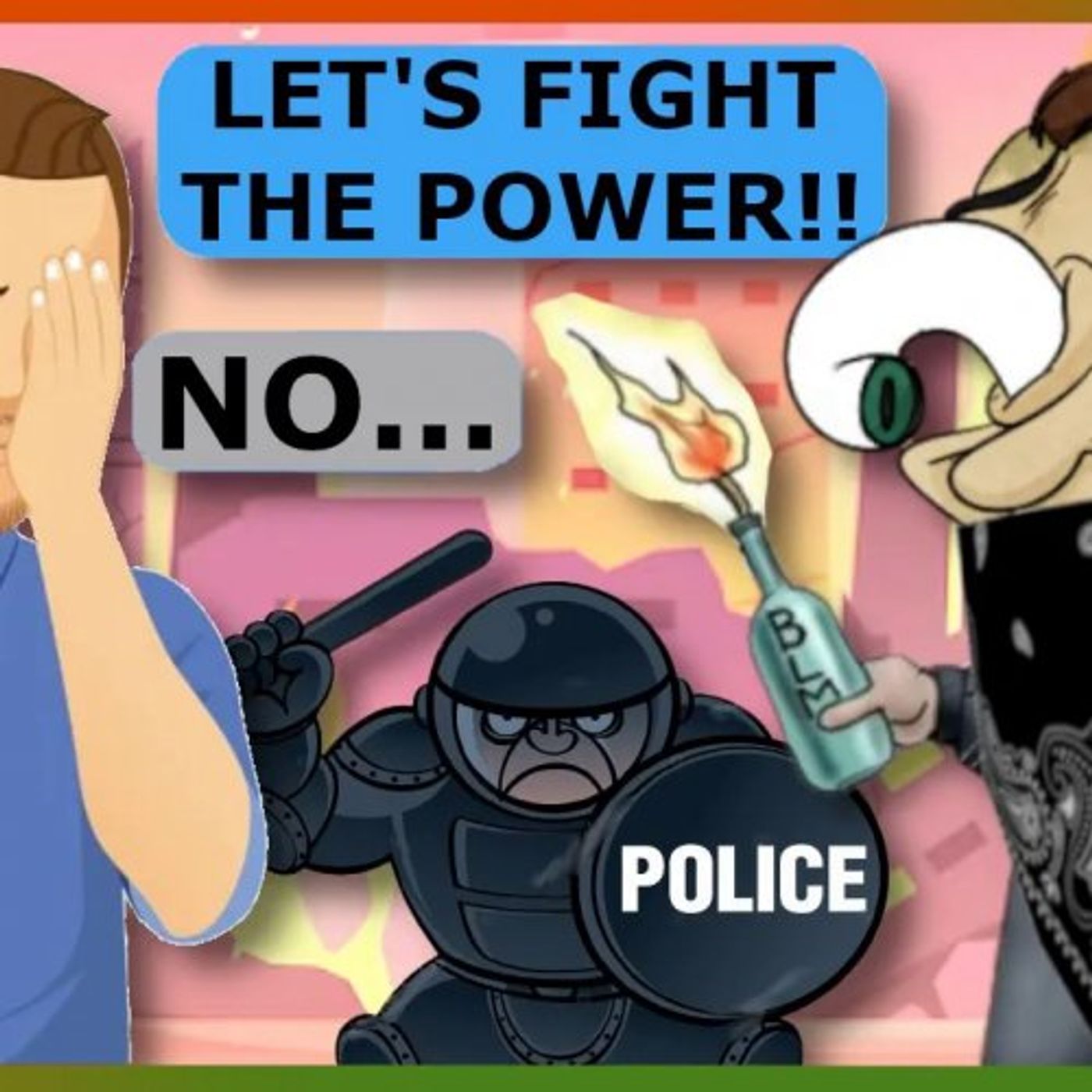 ReddX Saga of Chris Trucker Pt42.: Trucker lives matter! We're going to riot now!!