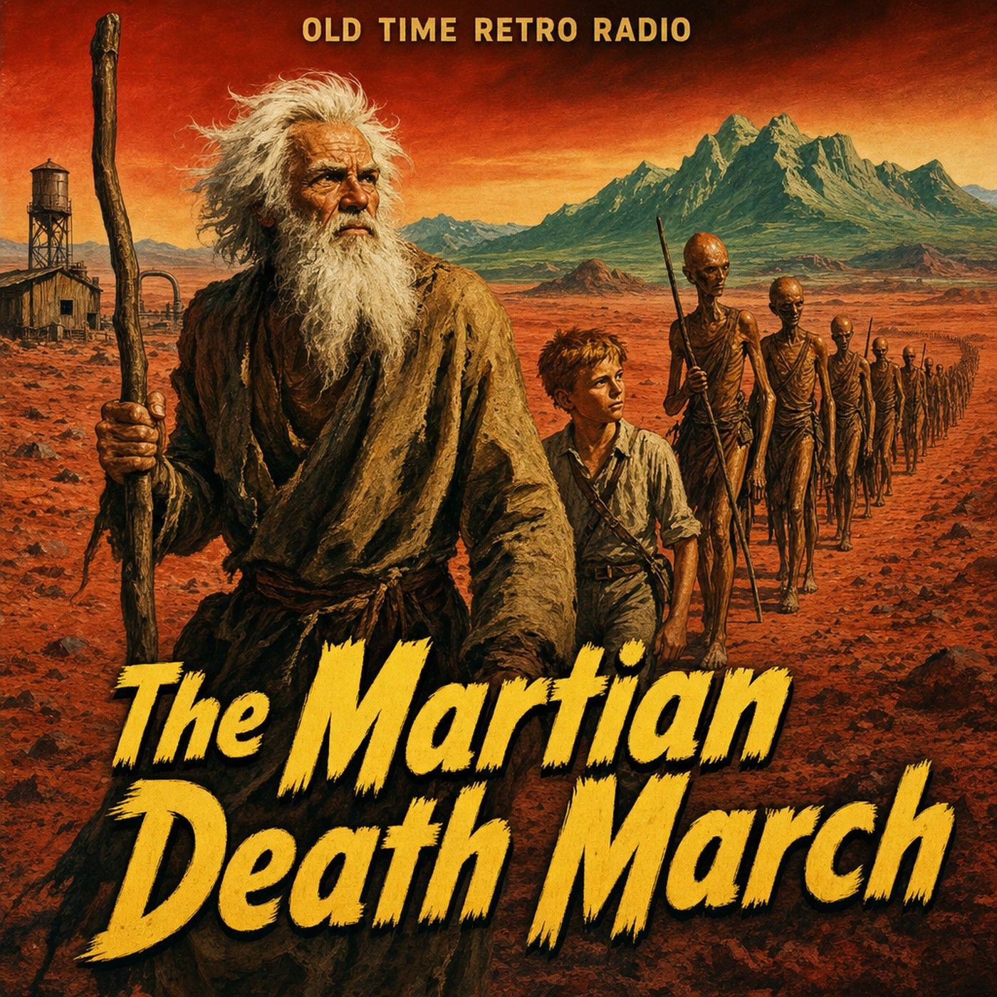 X Minus One - "The Martian Death March" (Old Time Radio, 1955) episode artwork
