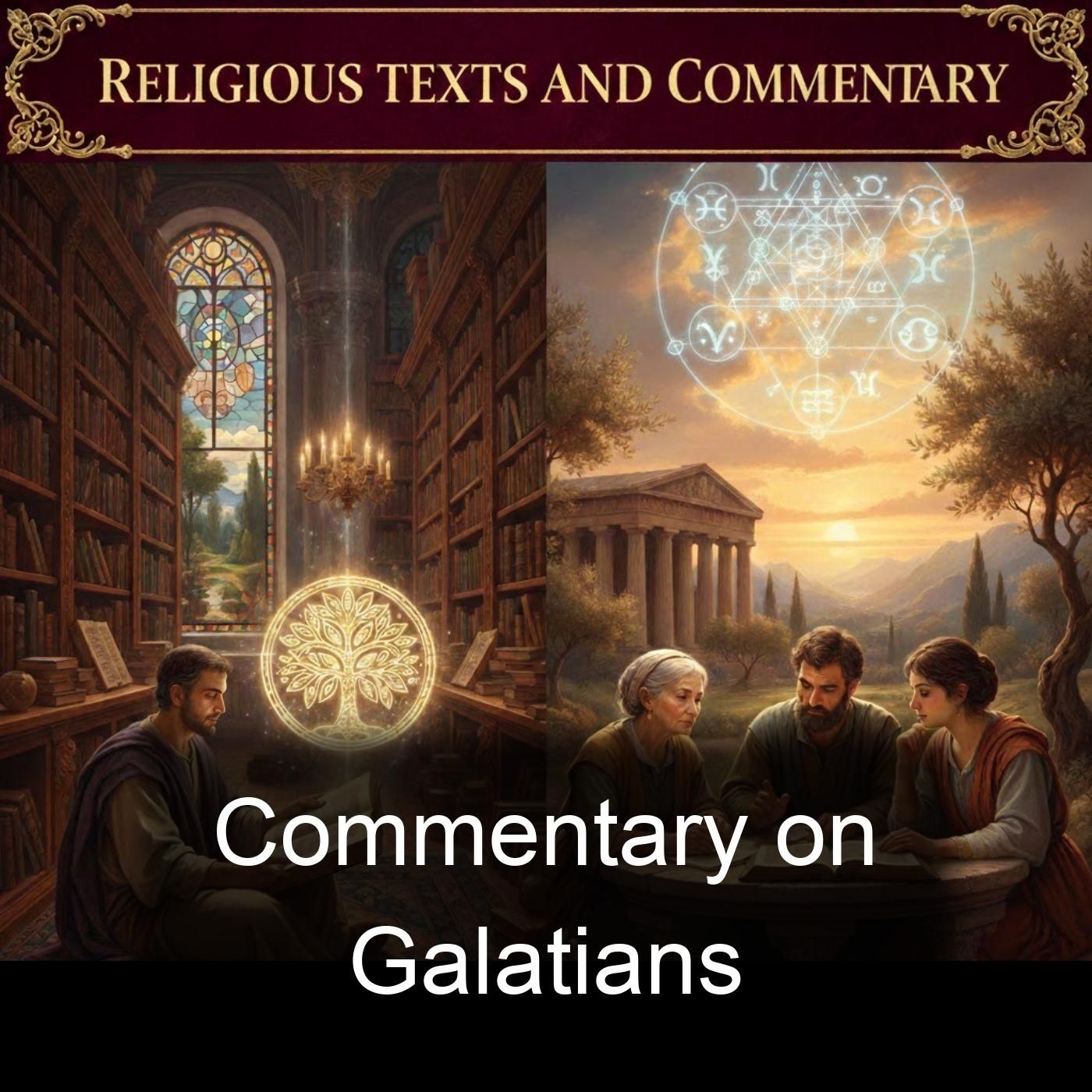 Commentary on Galatians cover art