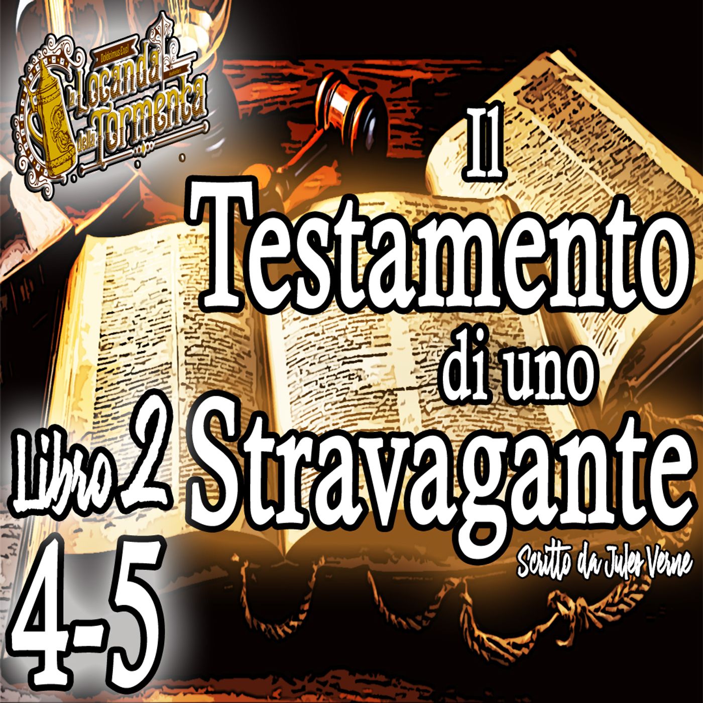 Jules Verne - Audiolibro Il Testamento di uno Stravagante - Parte II - Capitolo 04-05 episode artwork