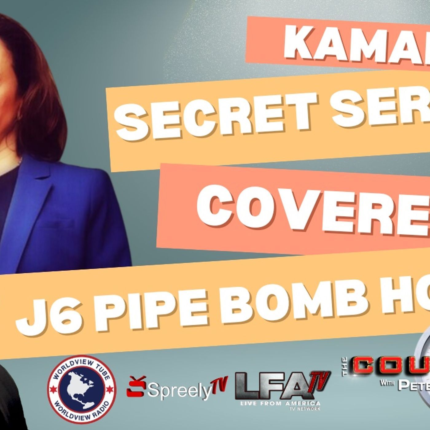 Report Confirms Kamala’s Secret Service Cover-Up Of J6 Pipe Bomb[The Pete Santilli Show #4184-8AM] episode artwork